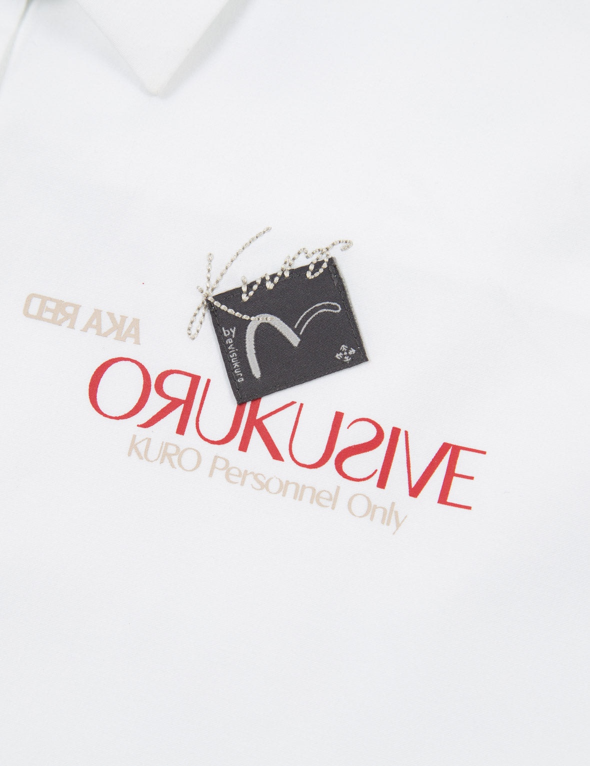 Seagull Tag Cropped Shirt - 8