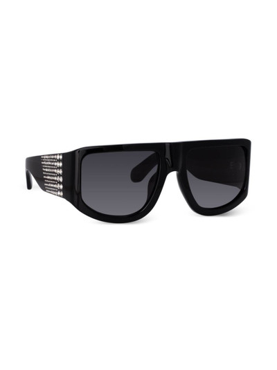 LINDA FARROW NuÃ© oversize-frame sunglasses outlook