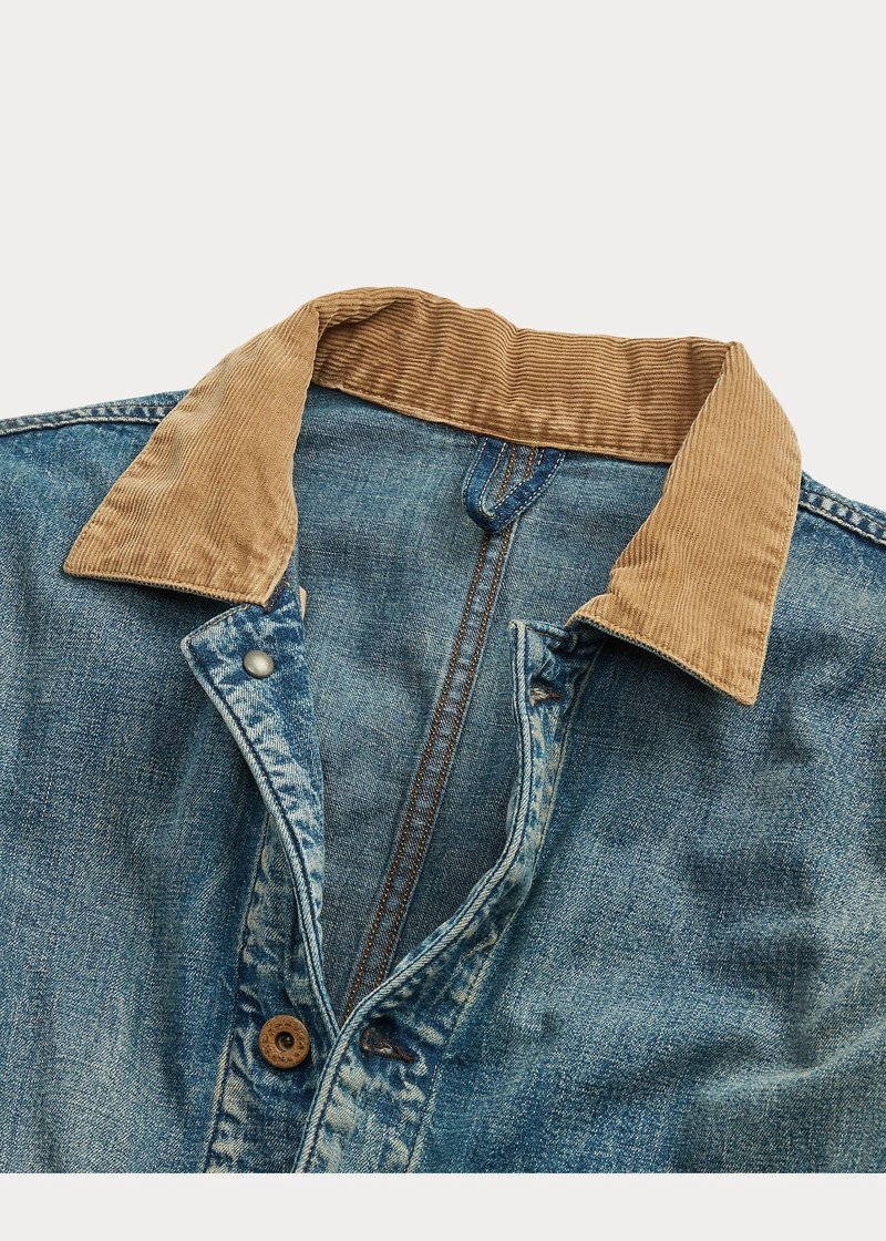 Repaired Campton Denim Work Jacket 3