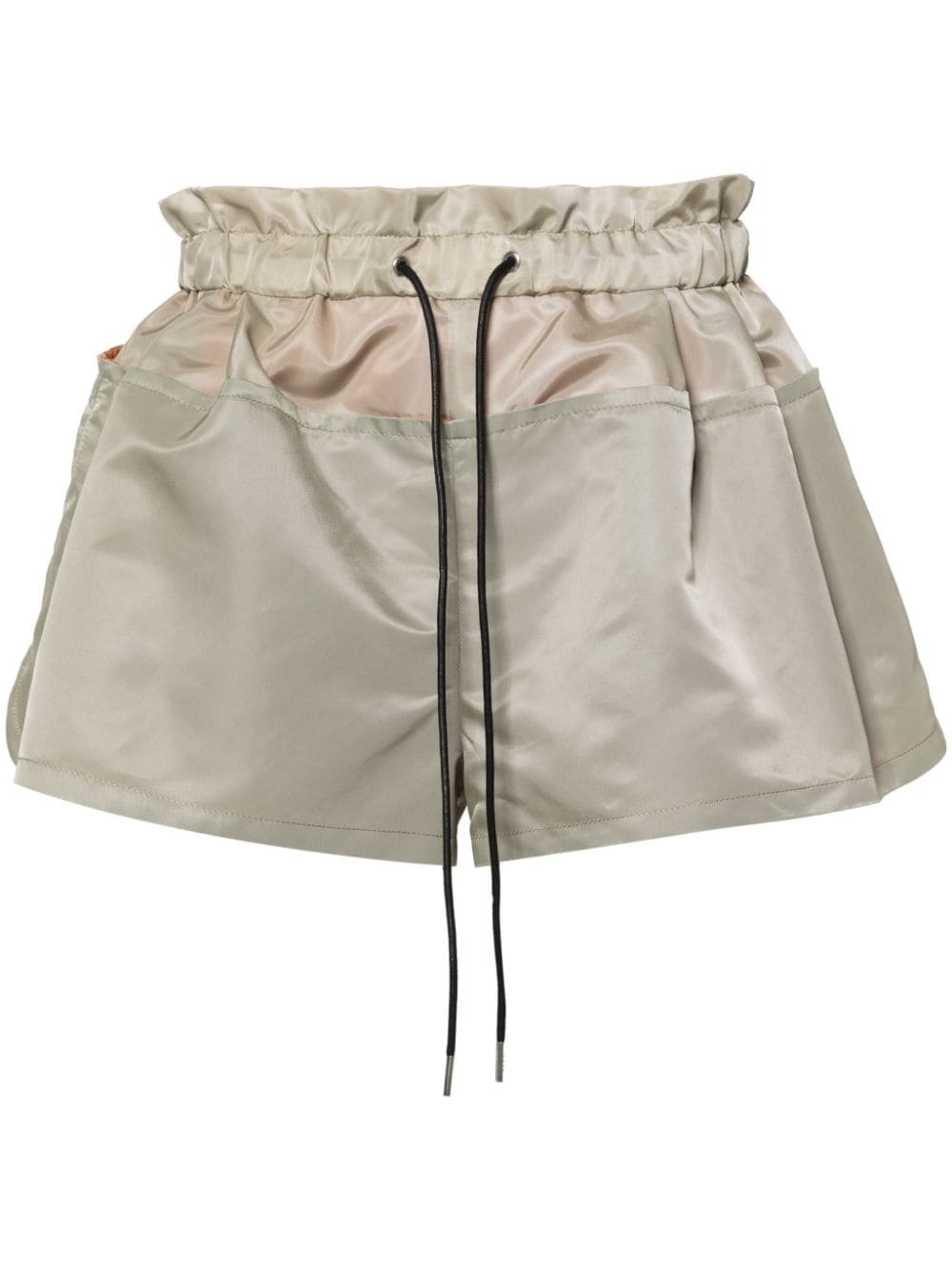 drawstring-fastening shorts - 1