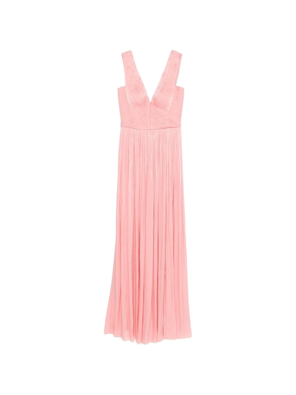 Anilia V-neck pleated maxi dress - 1