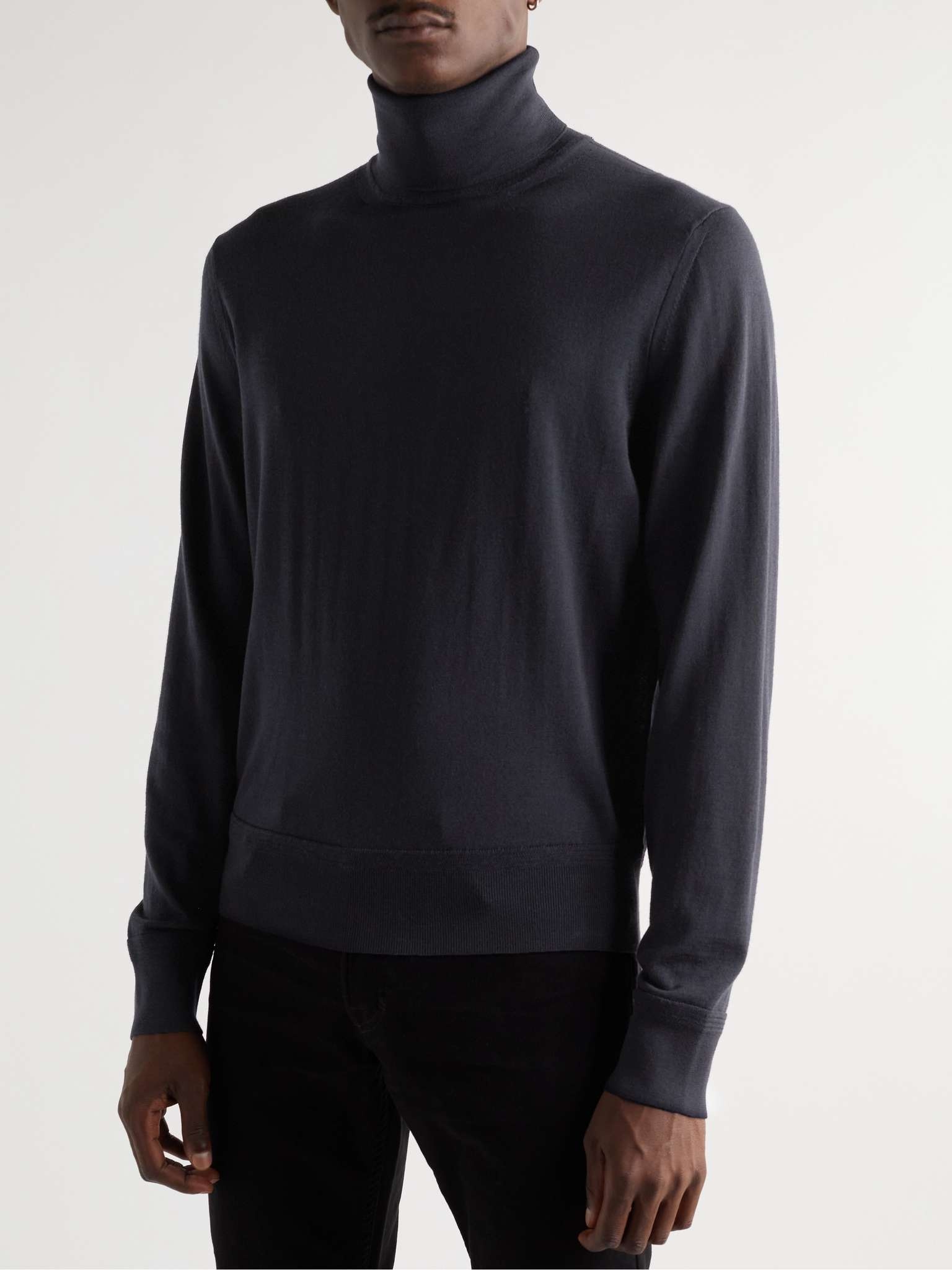 Wool Rollneck Sweater - 4