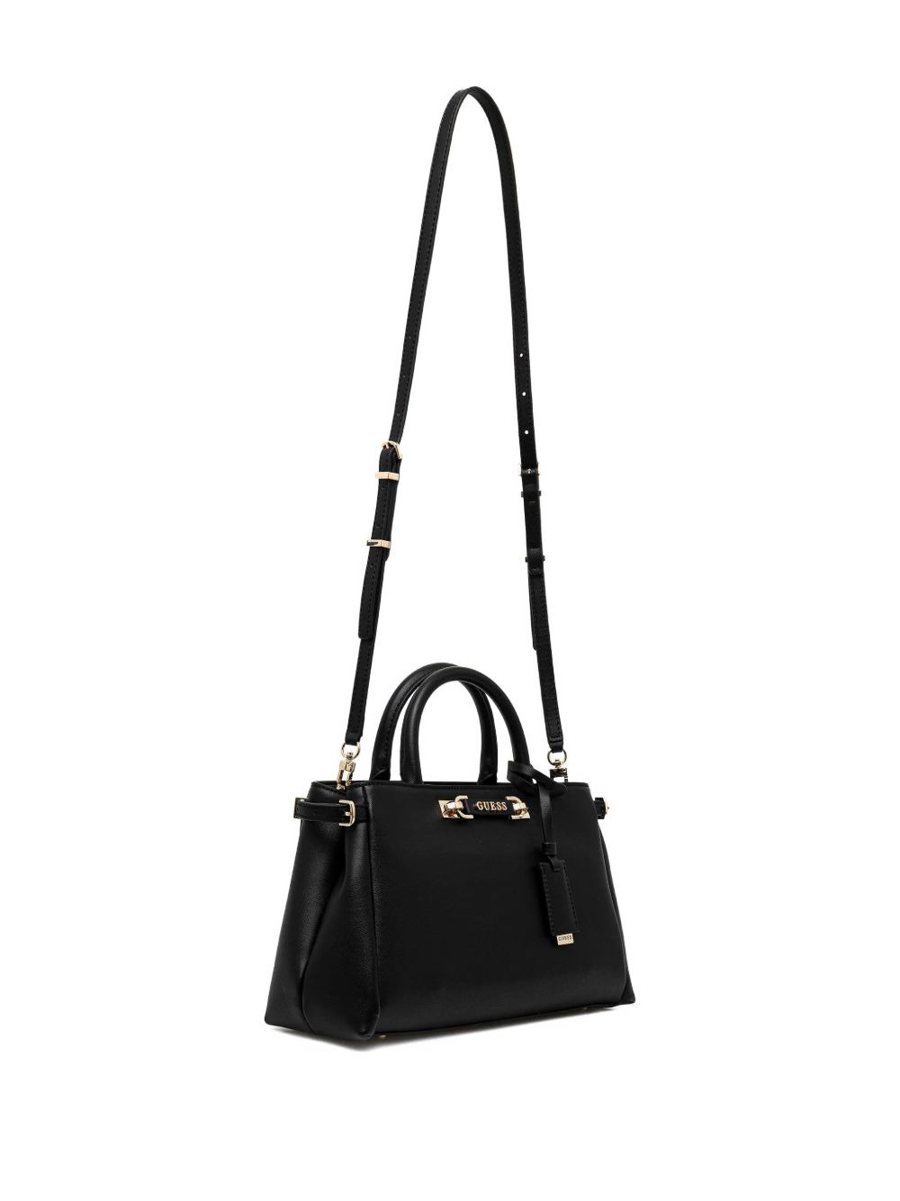 logo-plaque satchel bag - 2