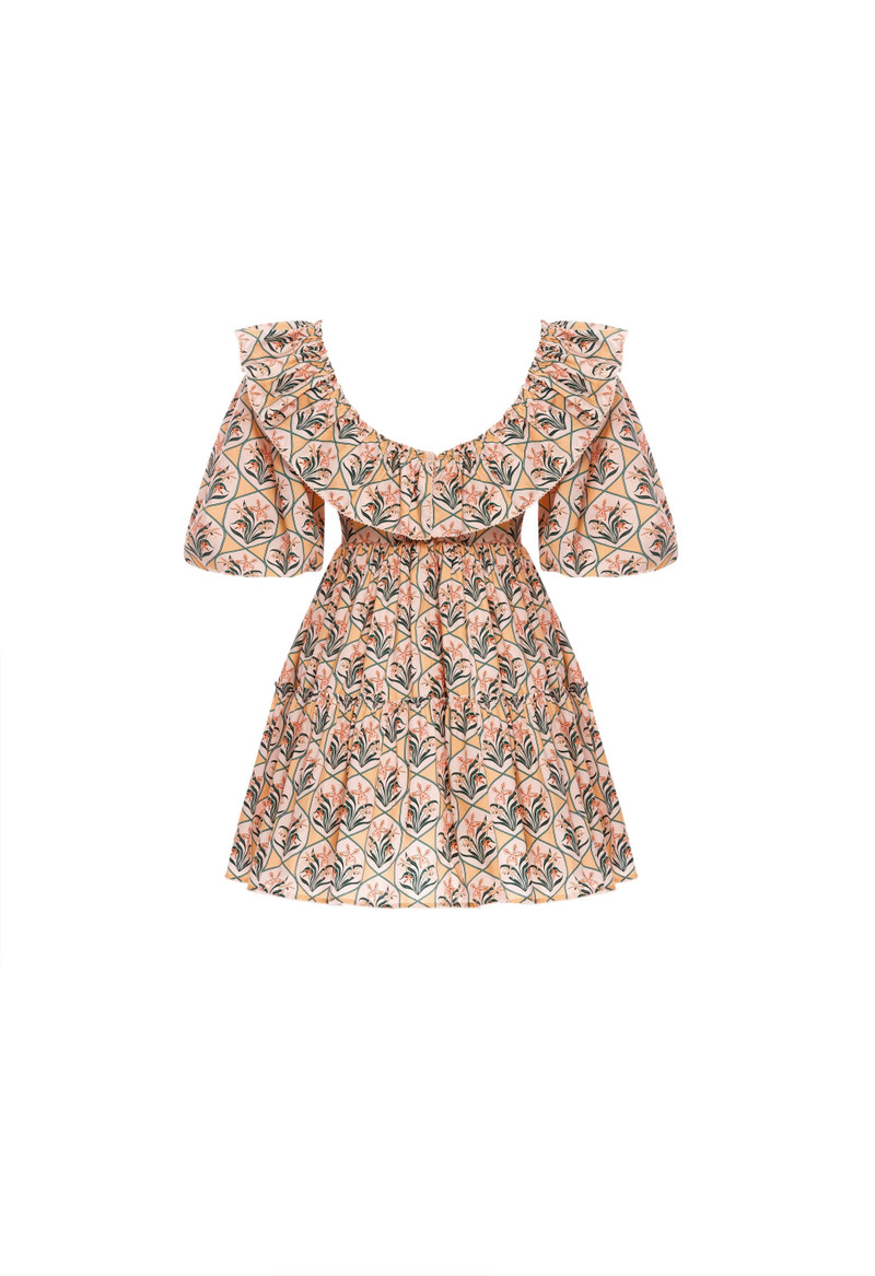 Flor Chan Chan Miel Mini Dress 3