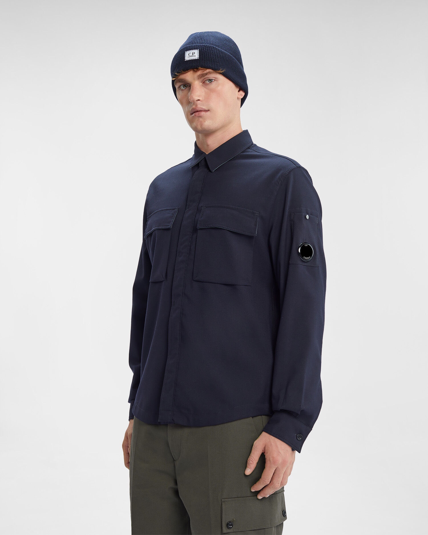 Wool Gabardine Shirt - 2