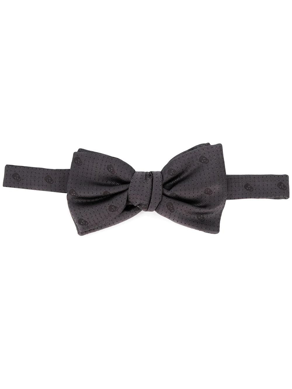 skull jacquard bow tie - 1