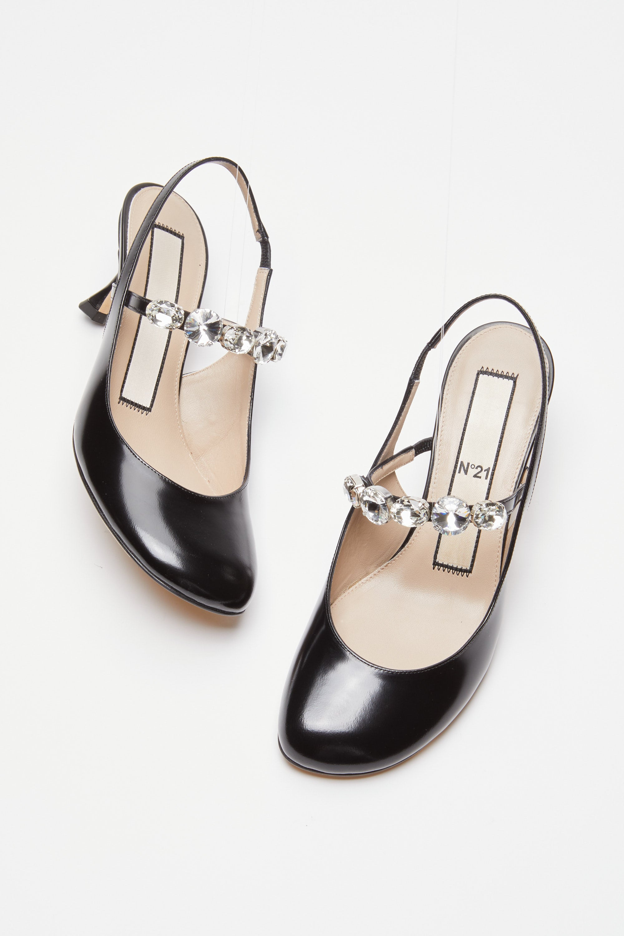 PATENT LEATHER MARY JANE SLINGBACK - 5