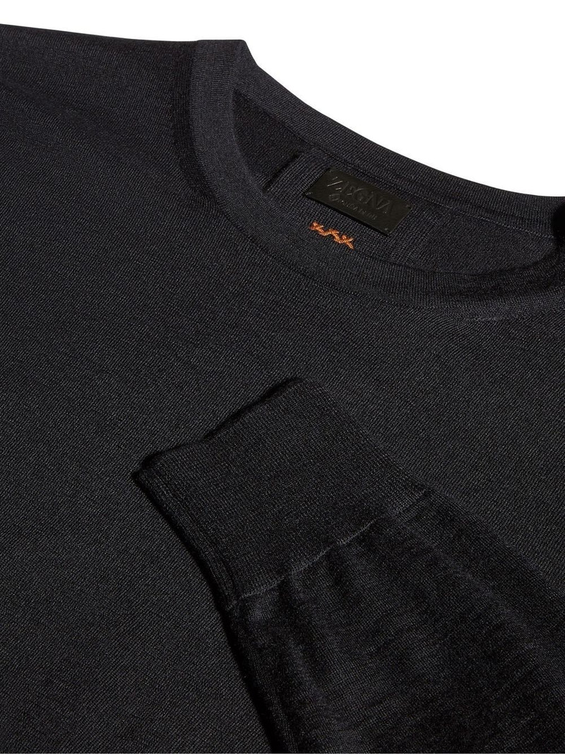crew-neck wool sweatshirt 4
