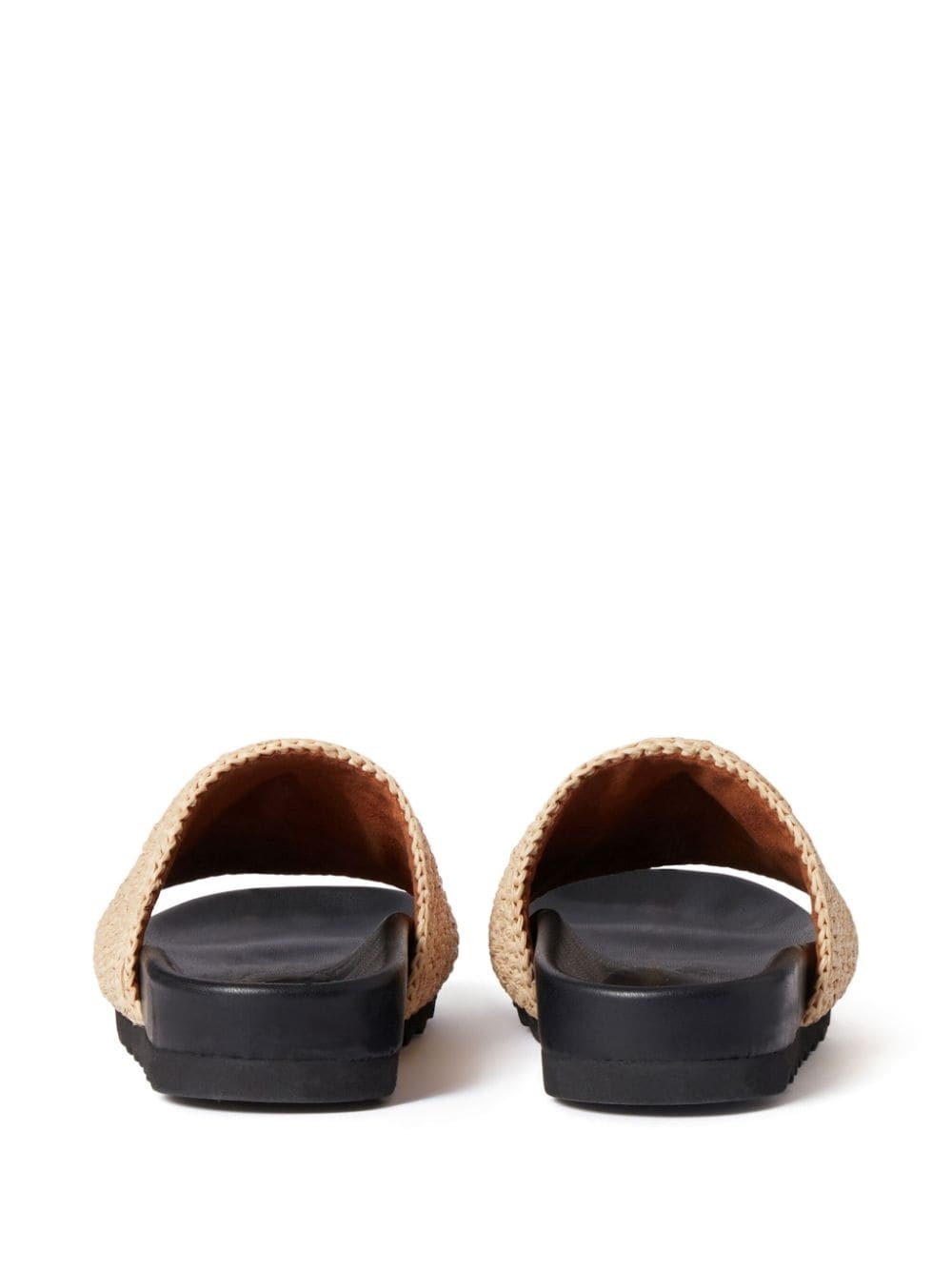Elyse raffia slides - 3