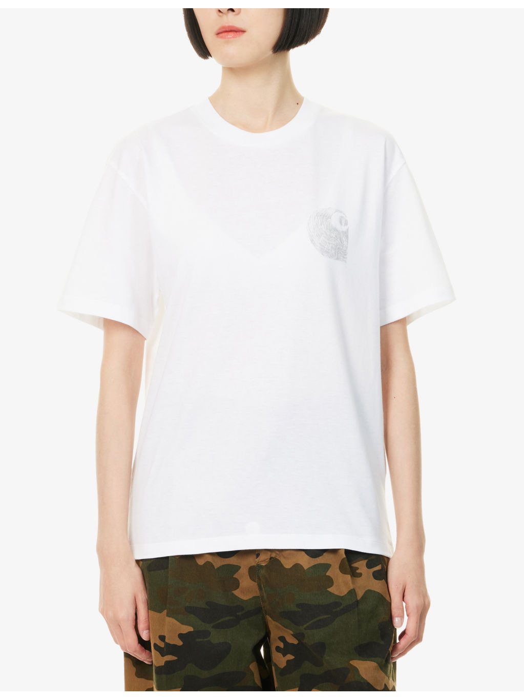 Okniceok Short-Sleeves Cotton-Jersey T-Shirt - 3