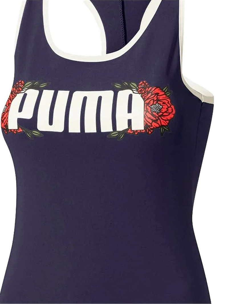 PUMA floral flourish midi dress outlook
