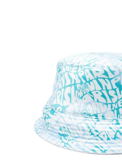 Lanvin reversible logo print bucket hat outlook