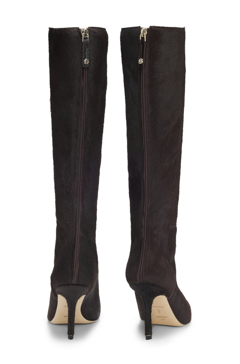 KNEE BOOTS IN PONY-HAIR LEATHER 6