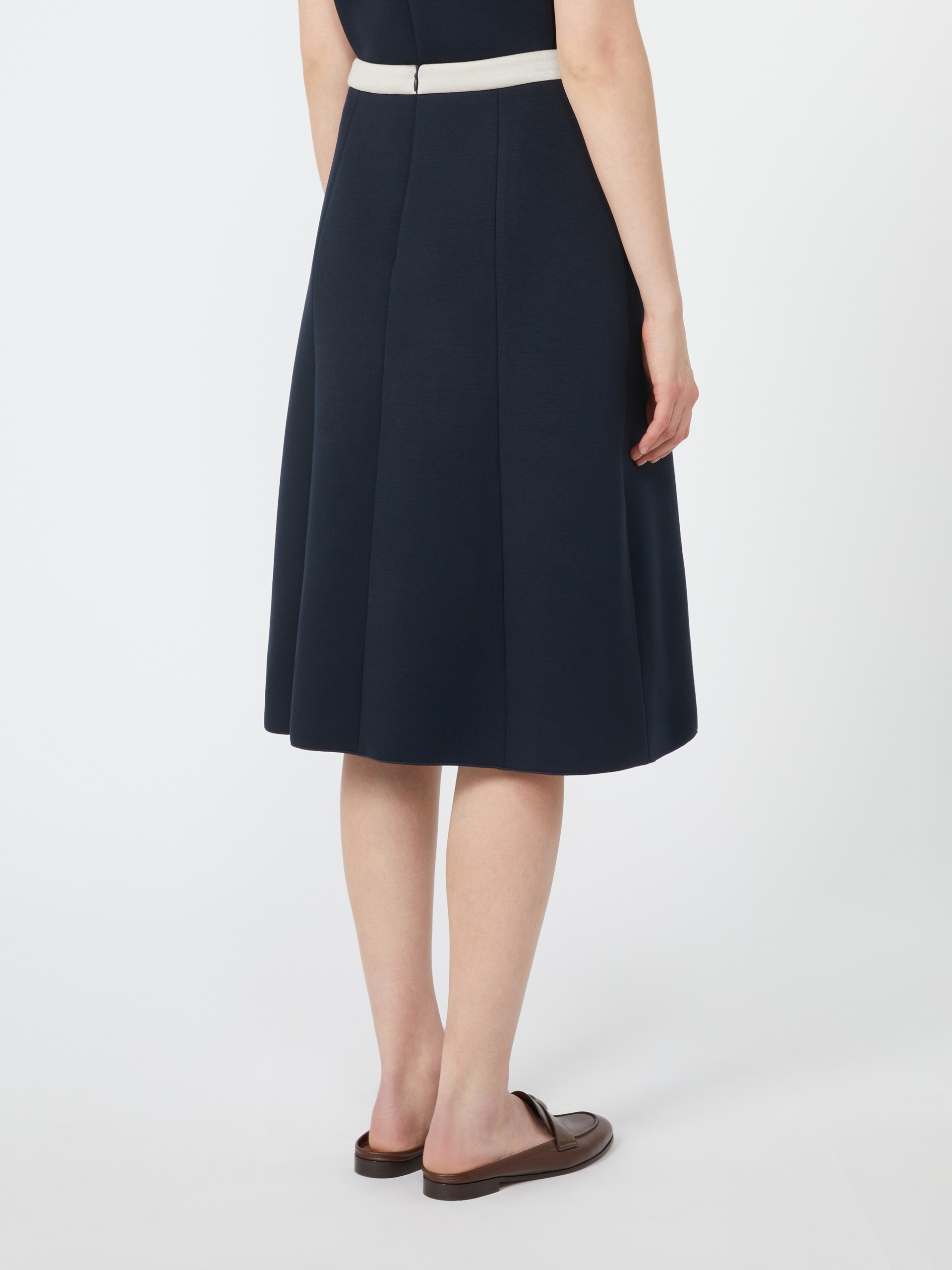 ABACO Pleated jersey skirt - 4