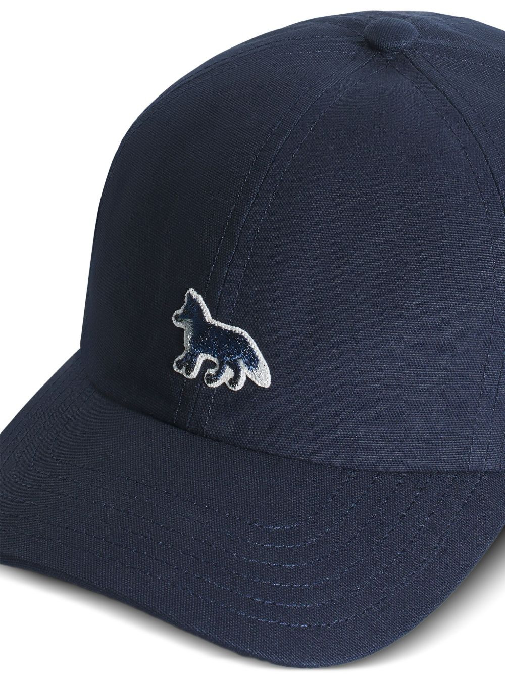 fox-embroidered baseball cap - 5