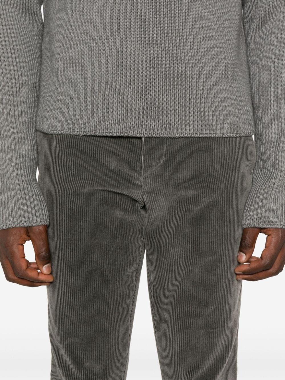 corduroy shorts - 5