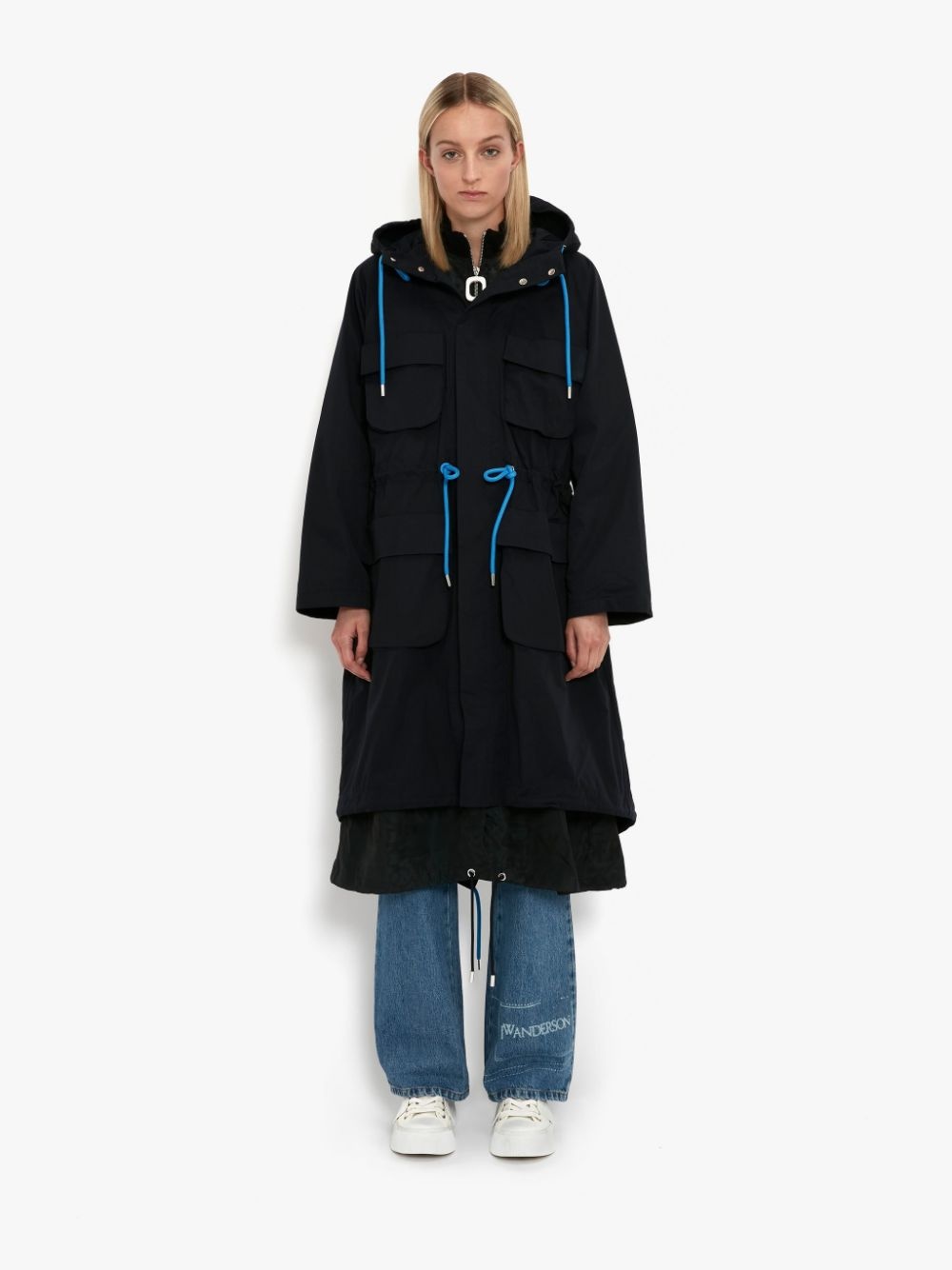 PATCH POCKET COTTON-BLEND PARKA - 2