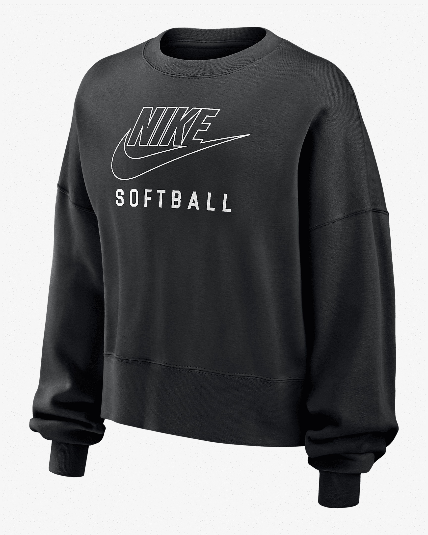 Nike Phoenix Fleece Women's Softball Crew-Neck Sweatshirt - 1