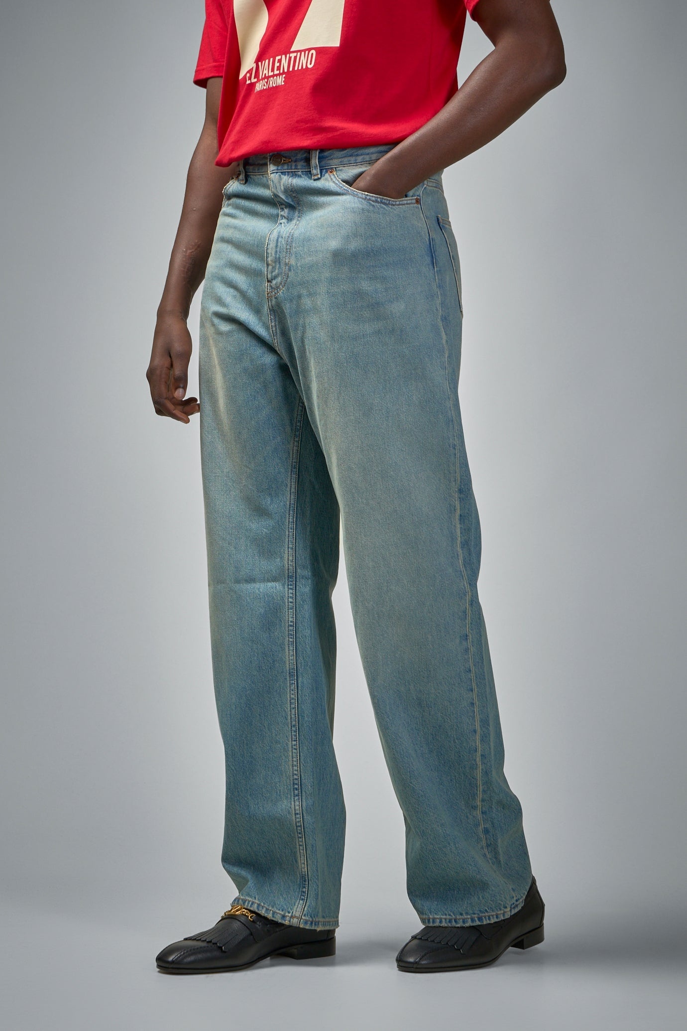 Pantalone In Denim - 4