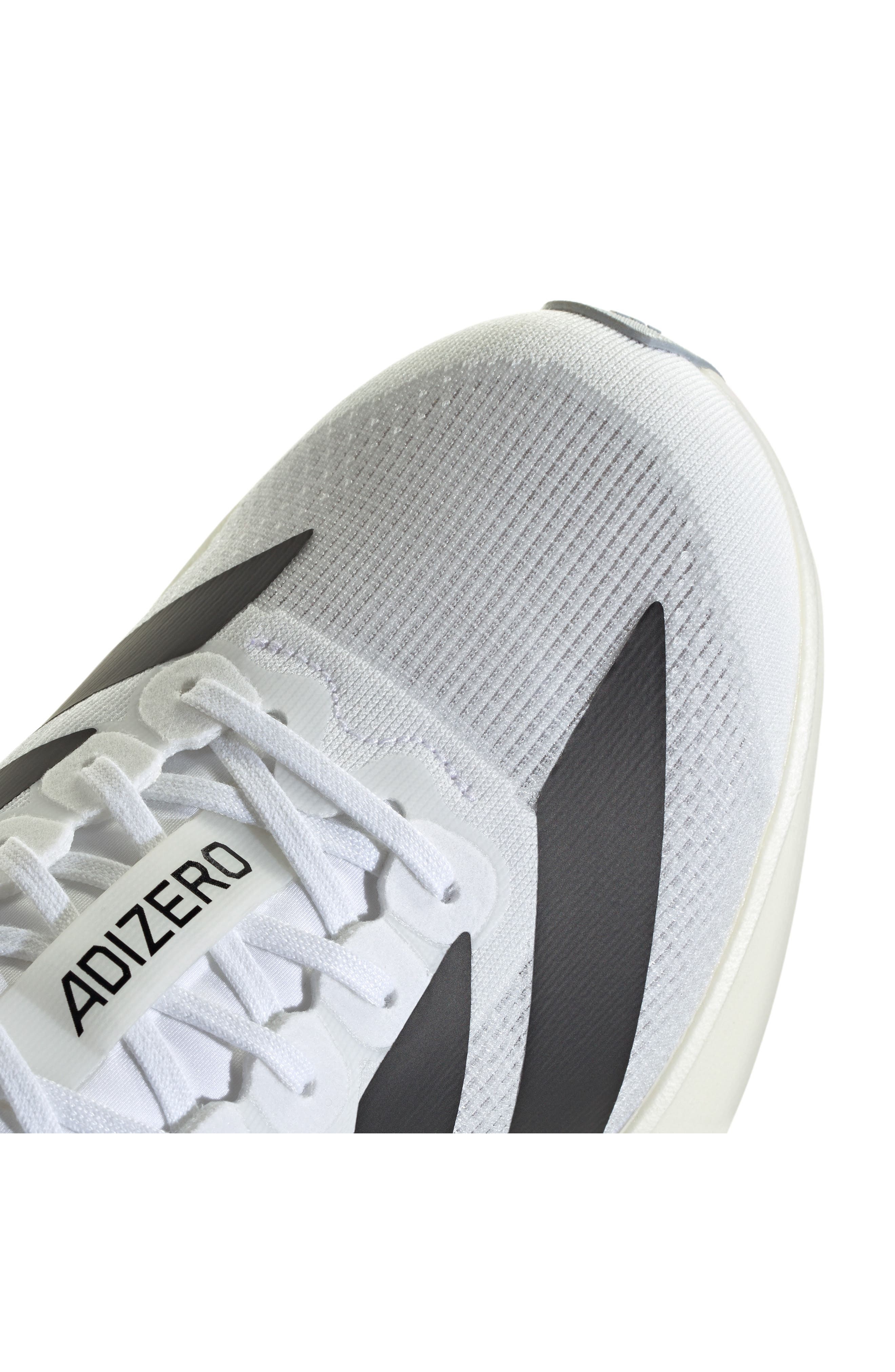 adidas Adizero Evo SL Running Shoe in White/black/Ftwr White at Nordstrom - 8