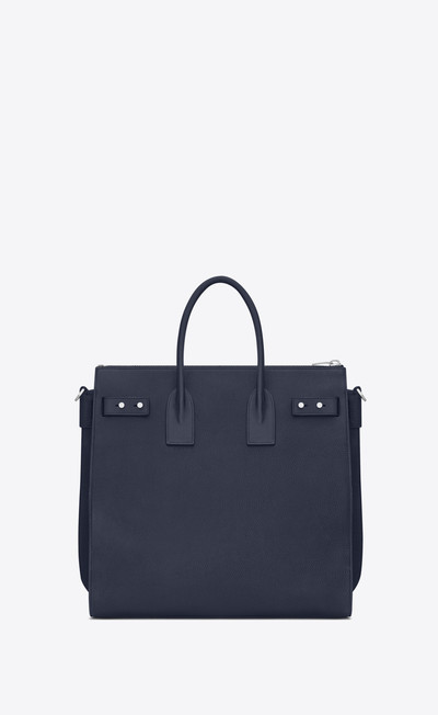 SAINT LAURENT sac de jour north/south tote in grained leather outlook