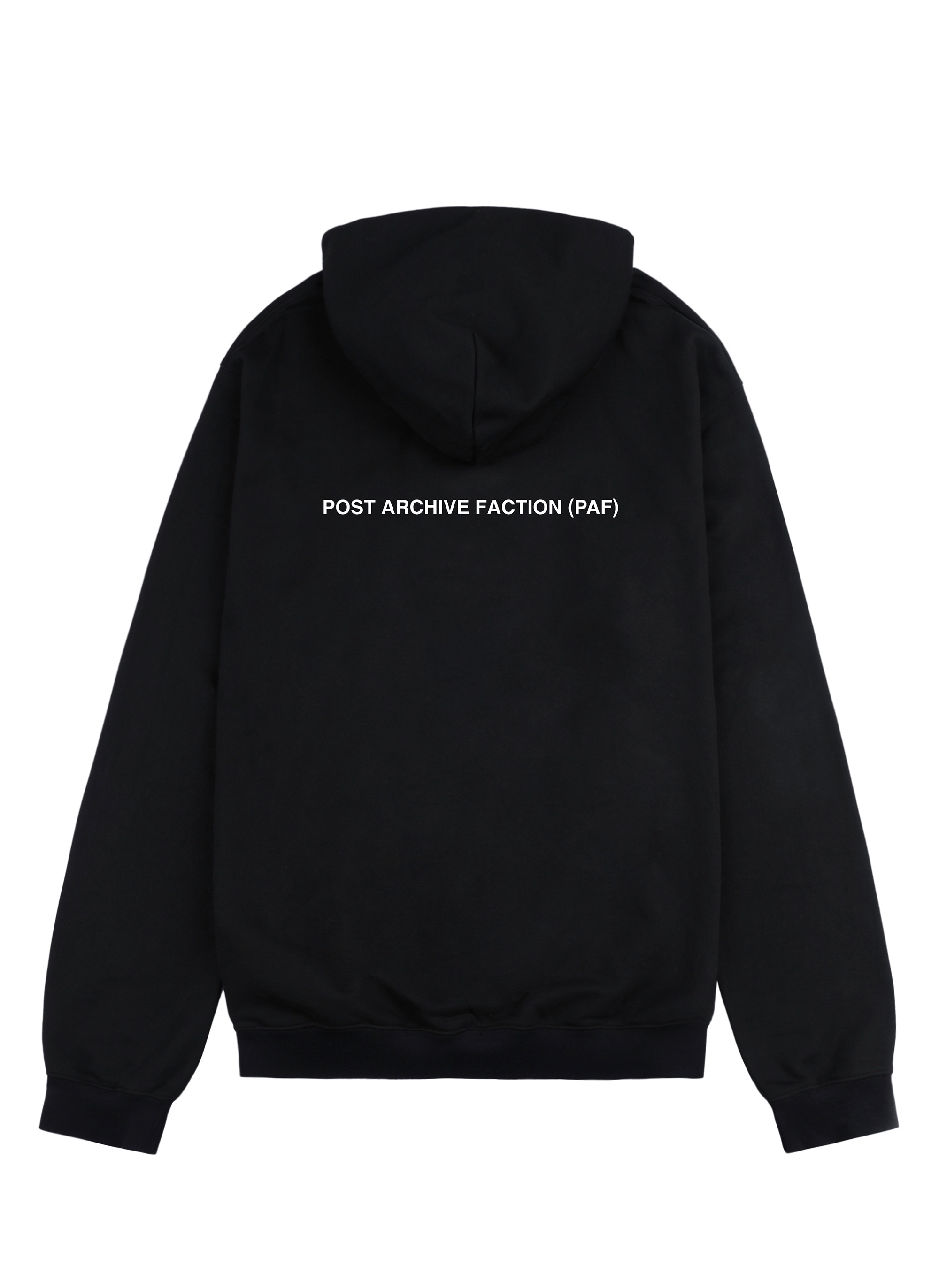 6.0 POST HUMAN HOODIE 01 RIGHT (BLACK) - 2