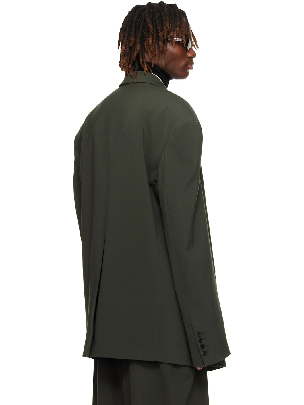 Gray Misfit Blazer - 3