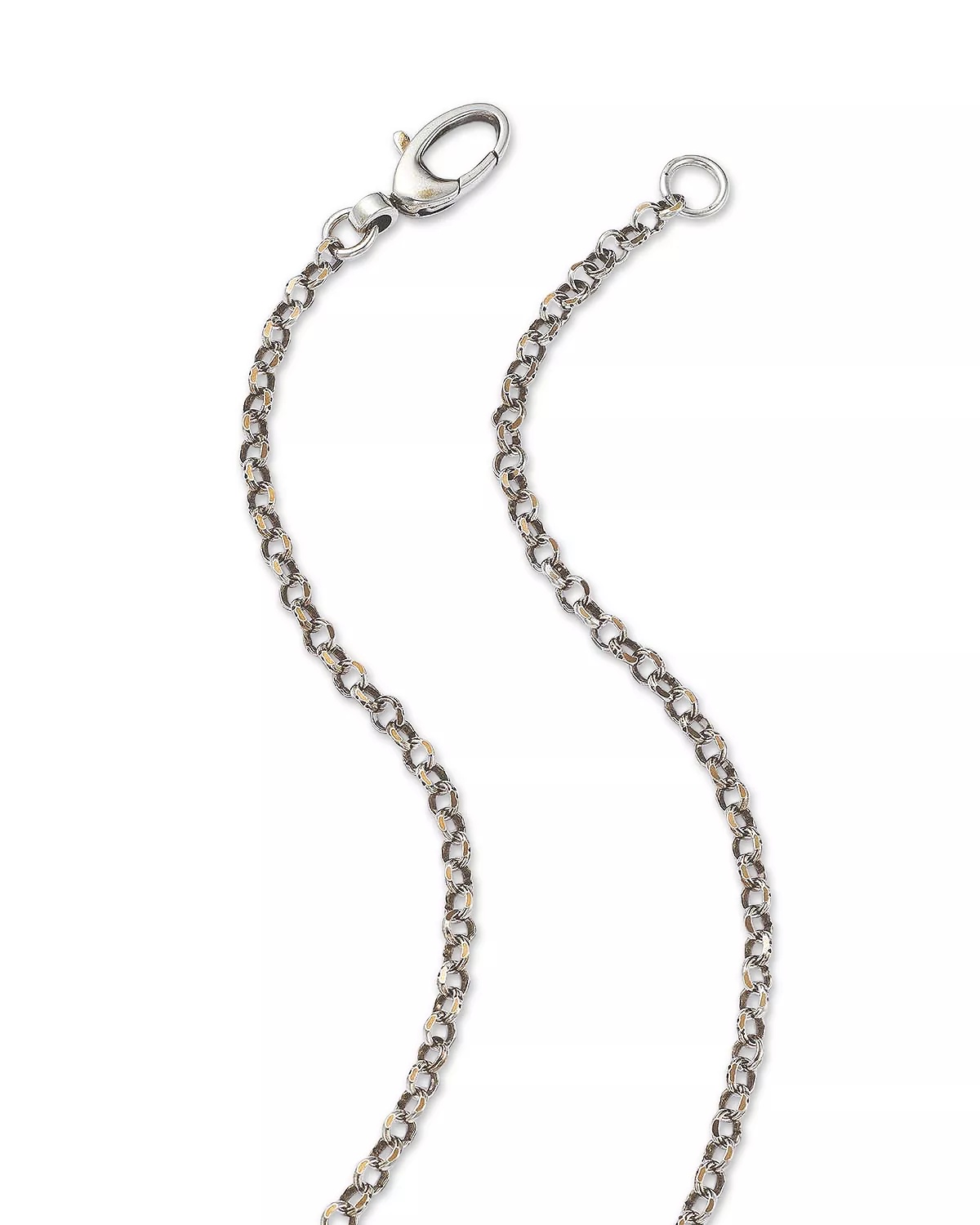 Sterling Silver Marmont Interlocking G Key Pendant Necklace, 19.5" - 4