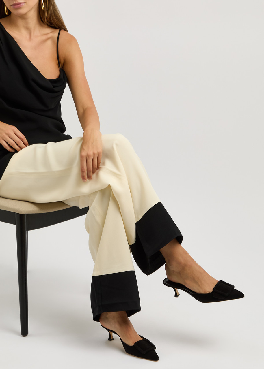 Maysale 50 suede mules - 5