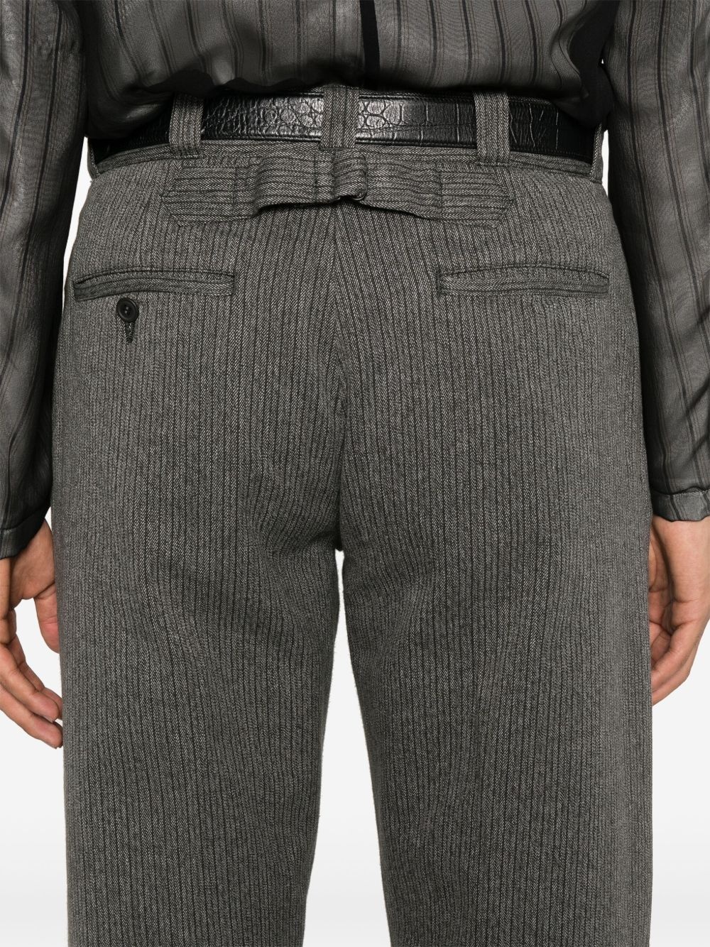 striped trousers - 5