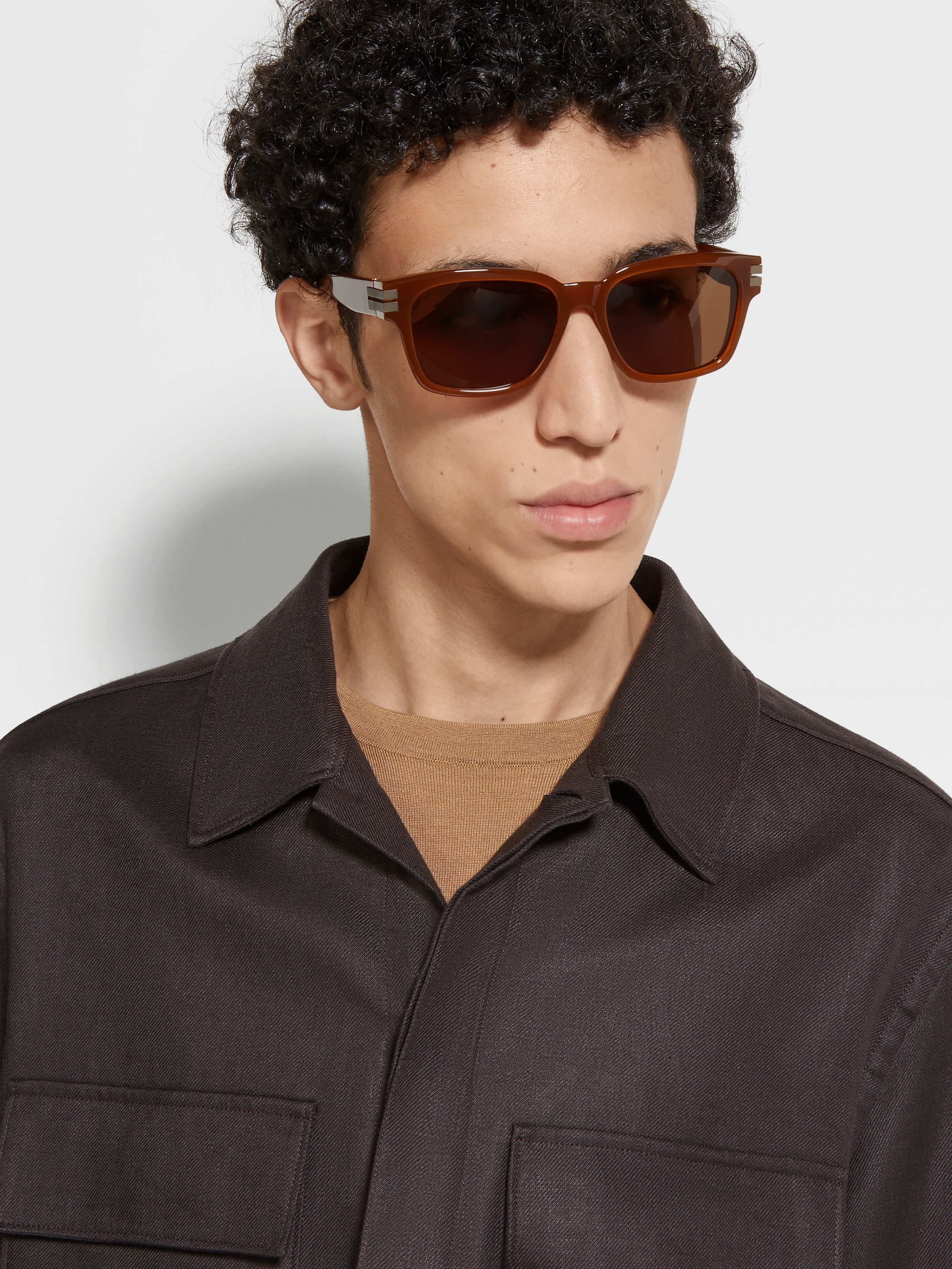 FOLIAGE ACETATE SUNGLASSES - 4