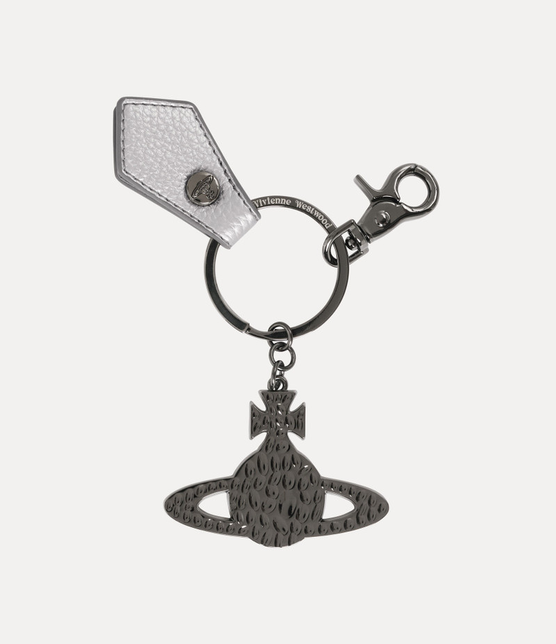 HAMMERED ORB KEYRING 1