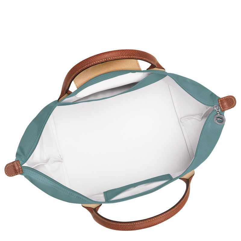 Le Pliage Original M Handbag Eucalyptus - Recycled canvas 4