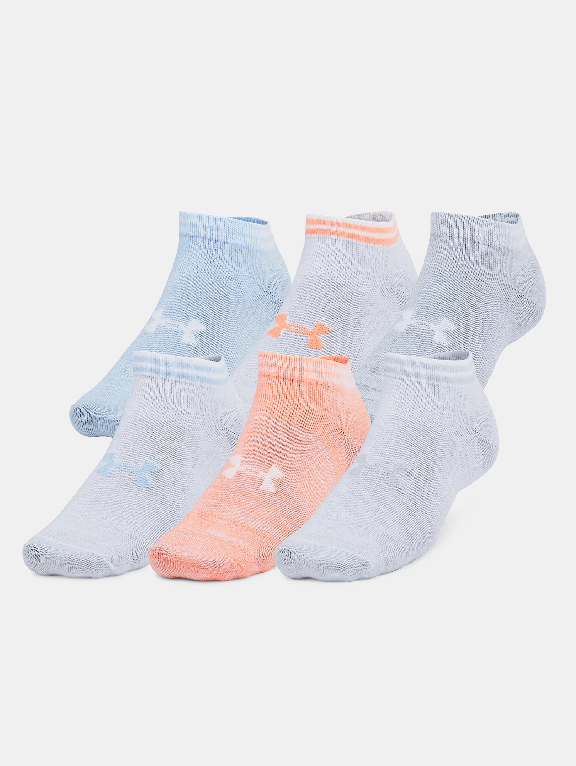 Unisex UA Essential 6-Pack Low Cut Socks - 3