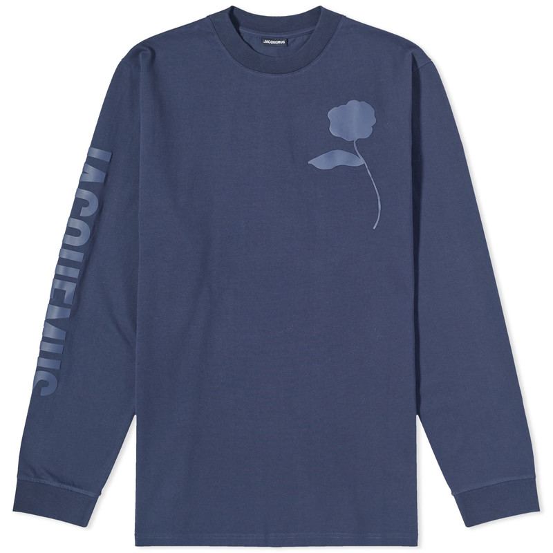 Jacquemus Ciceri Long Sleeve Rose T-Shirt 1