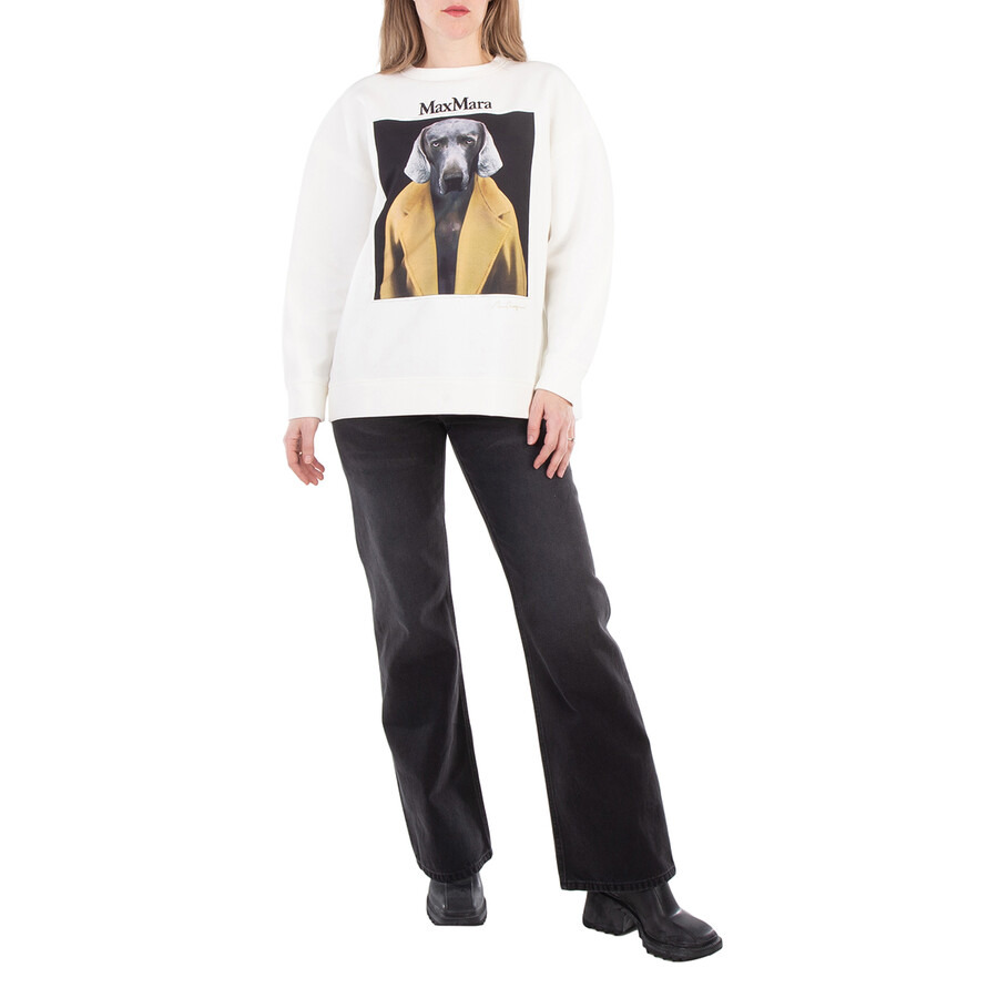 Max Mara X William Wegman Bacco Sweater - 2