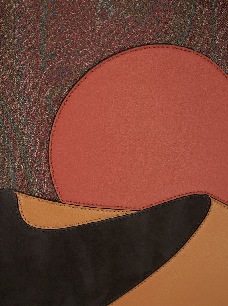 MAXI ETRO ESSENTIAL BAG WITH PATCH 7