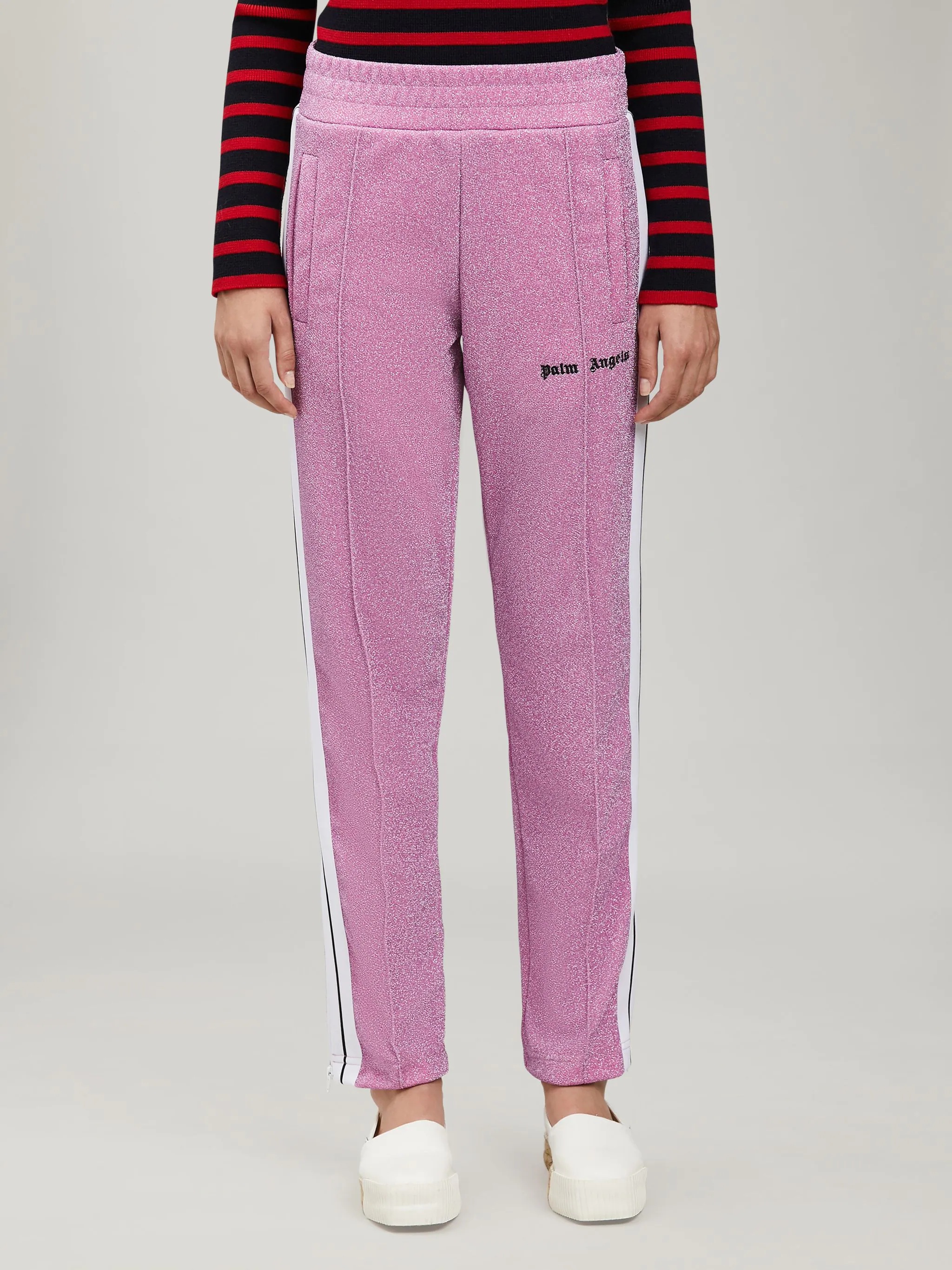 GLITTERED TRACK PANTS - 3