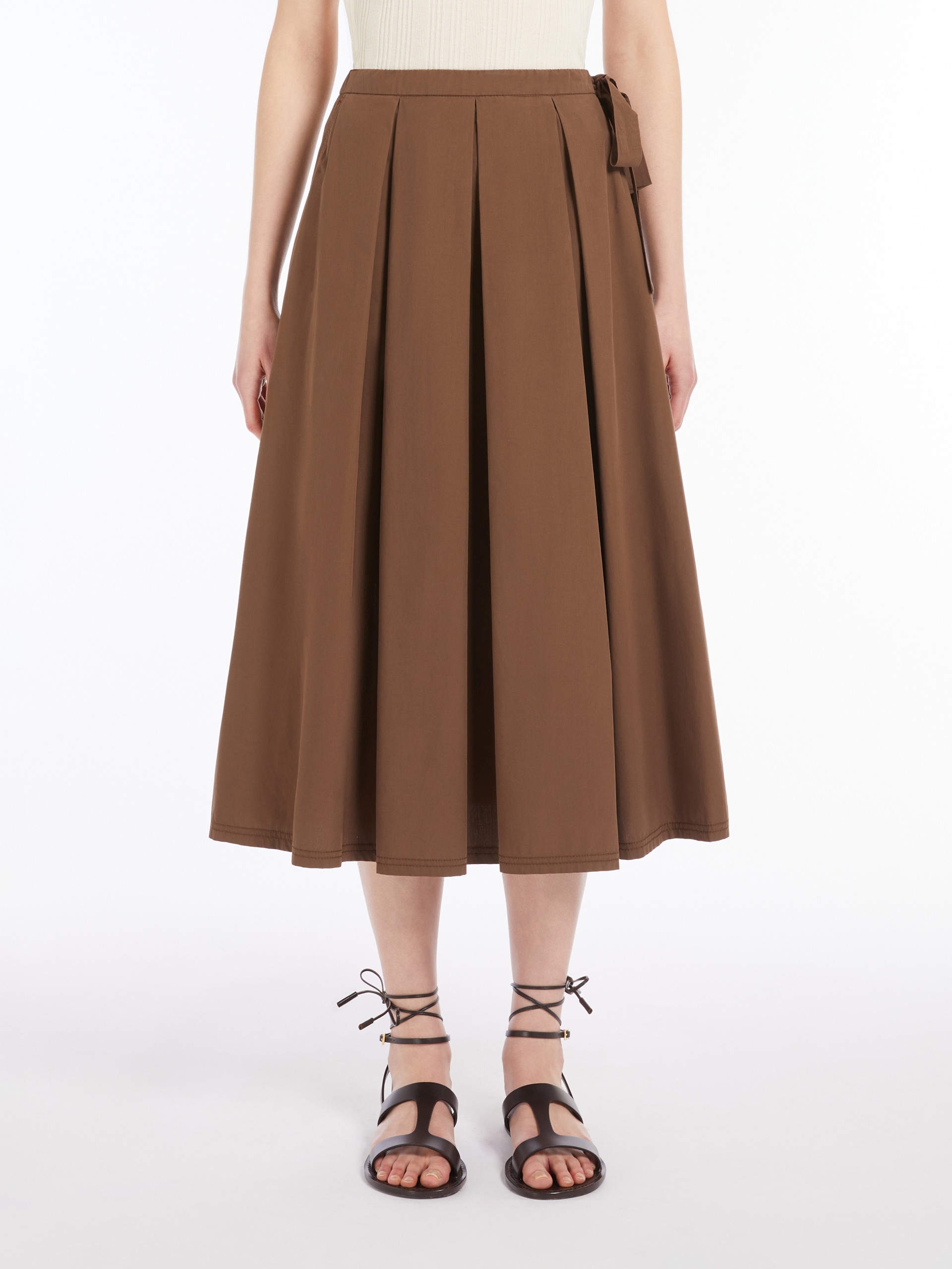 FOLK Cotton-poplin skirt - 3