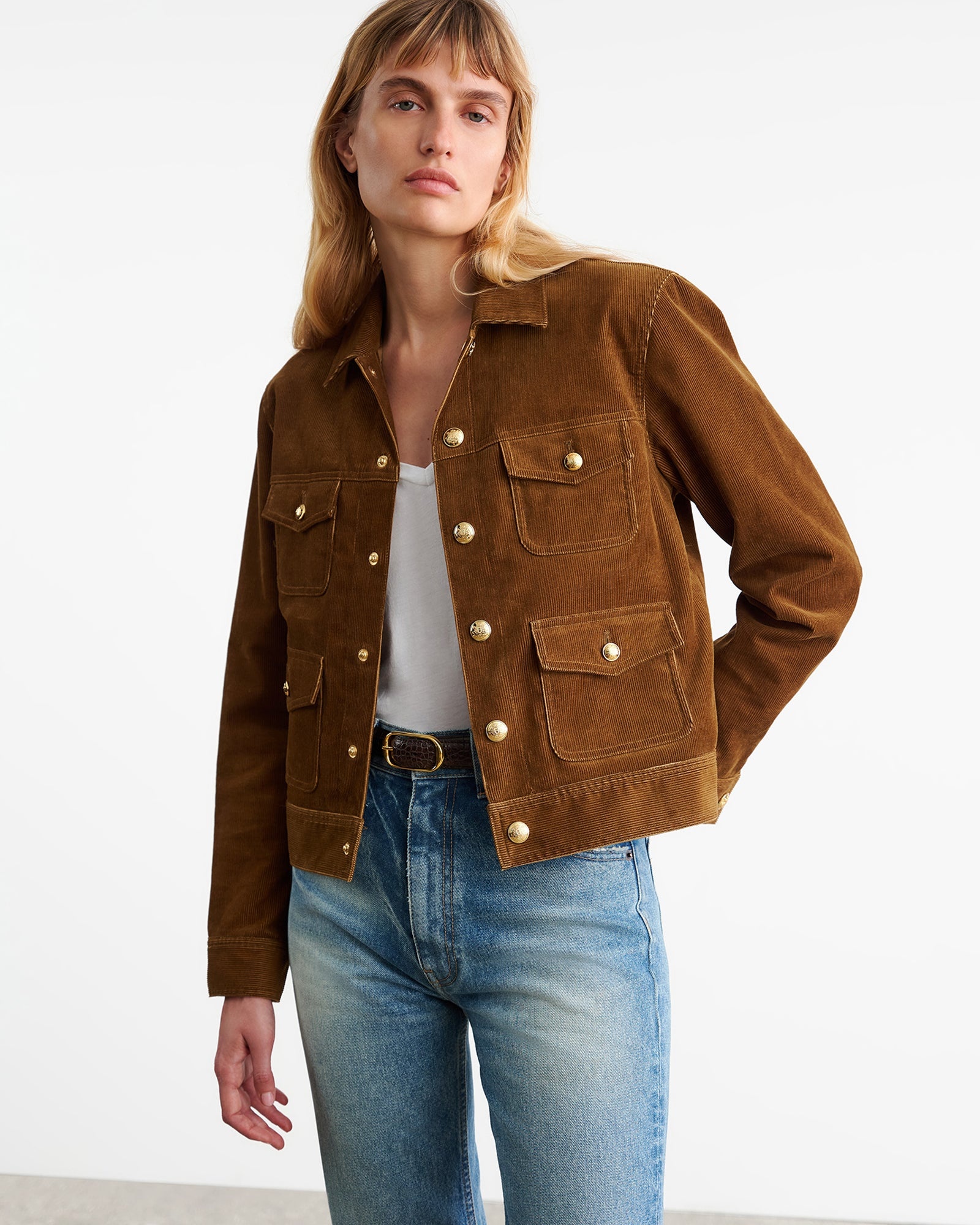 Lizeth Corduroy Jacket - 2