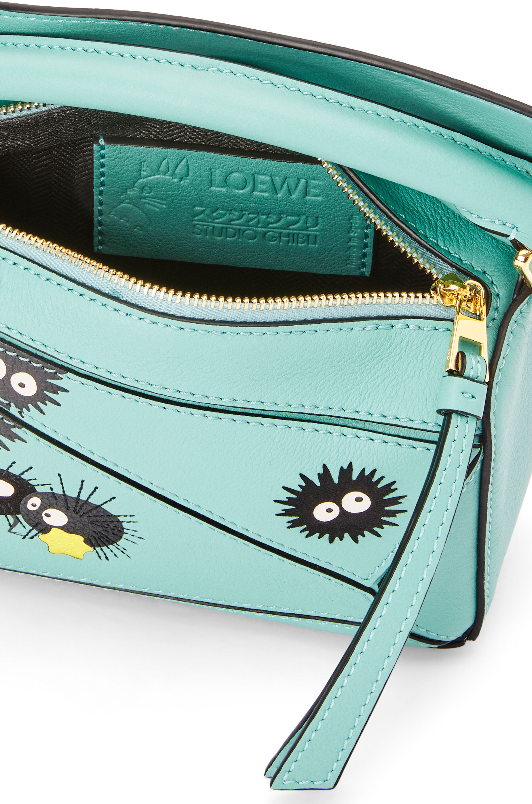 Susuwatari Mini Puzzle bag in classic calfskin - 6