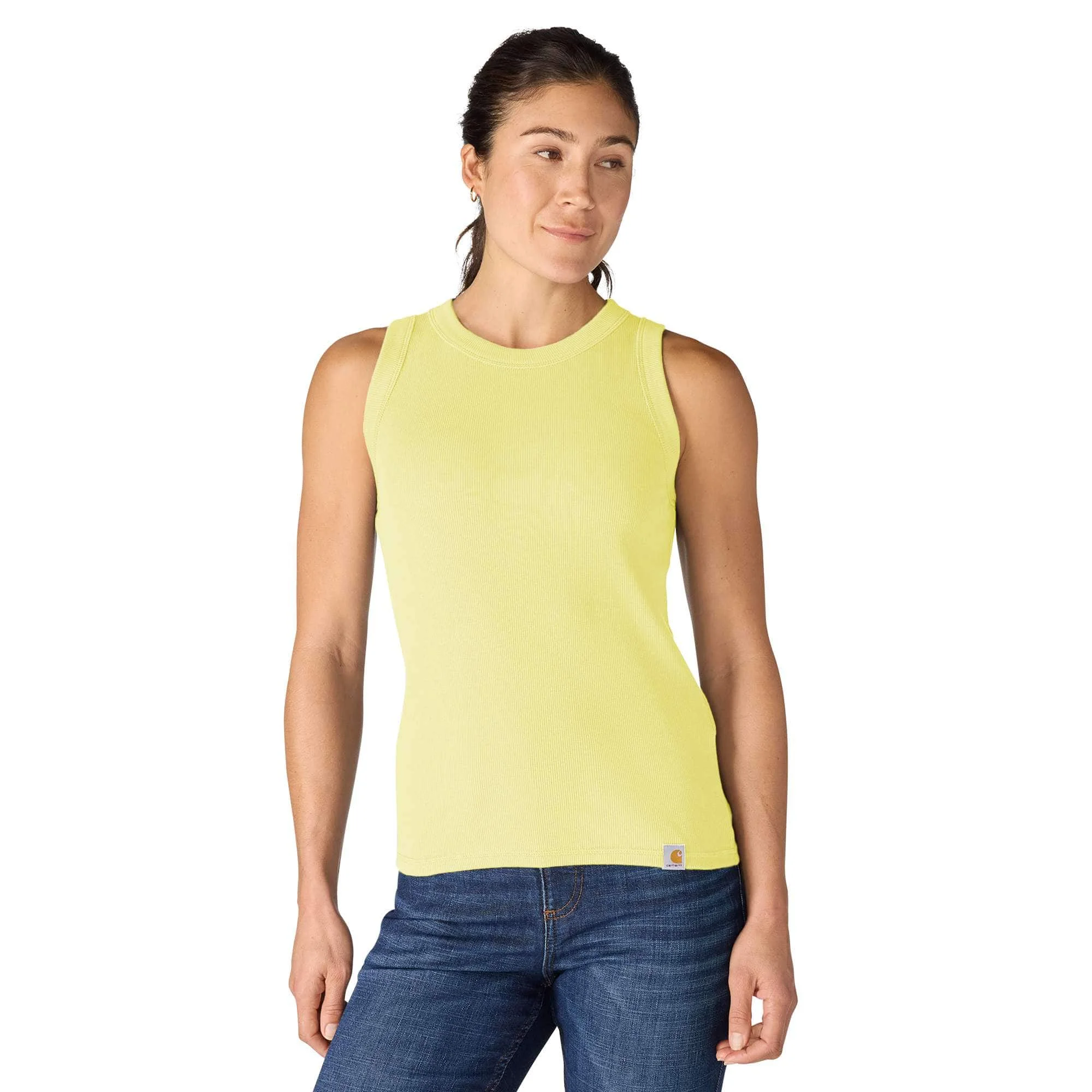 Women's TENCEL™ Fiber Series Fitted Ribbed Tank - 1