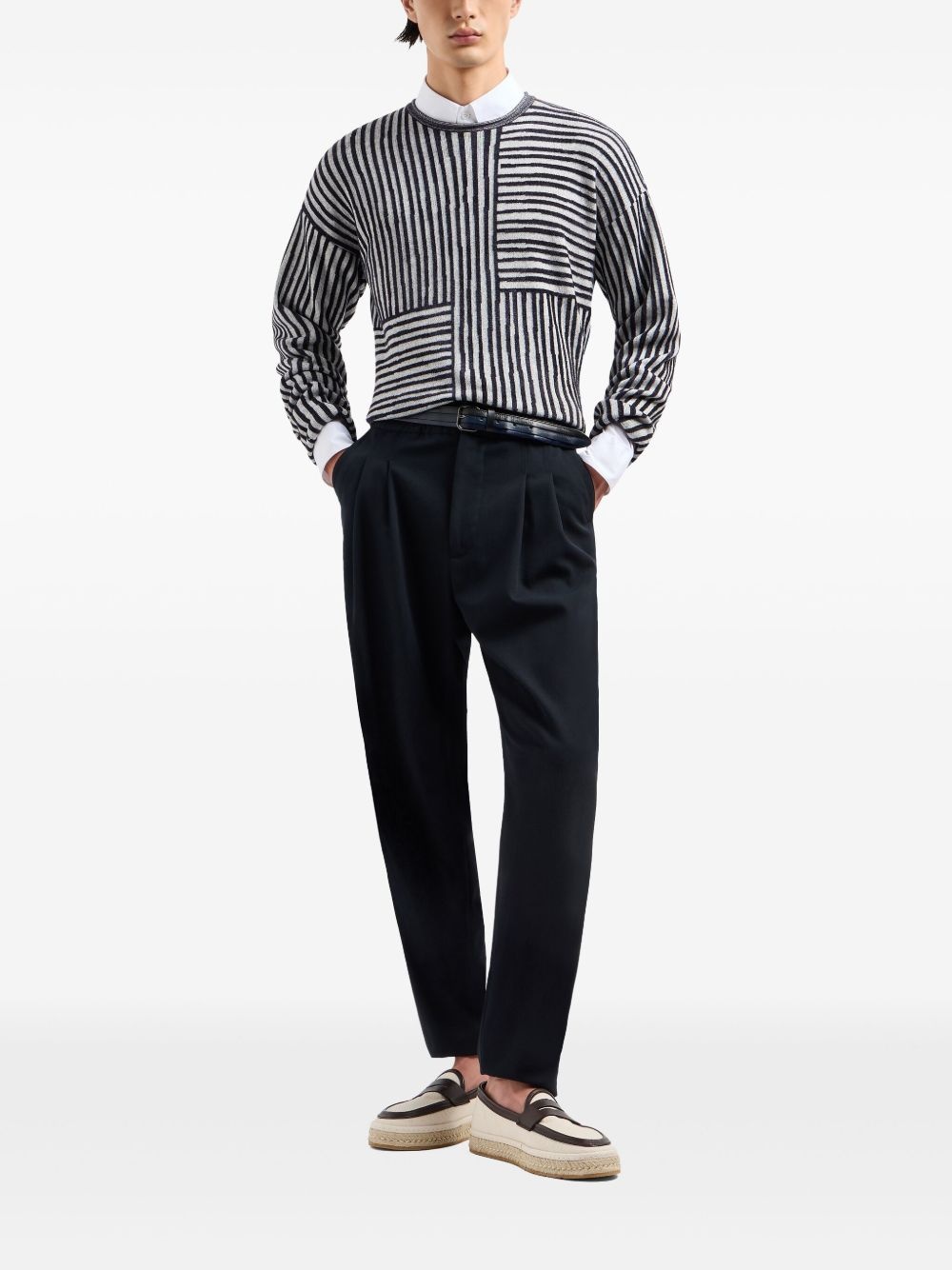 striped jumper - 2