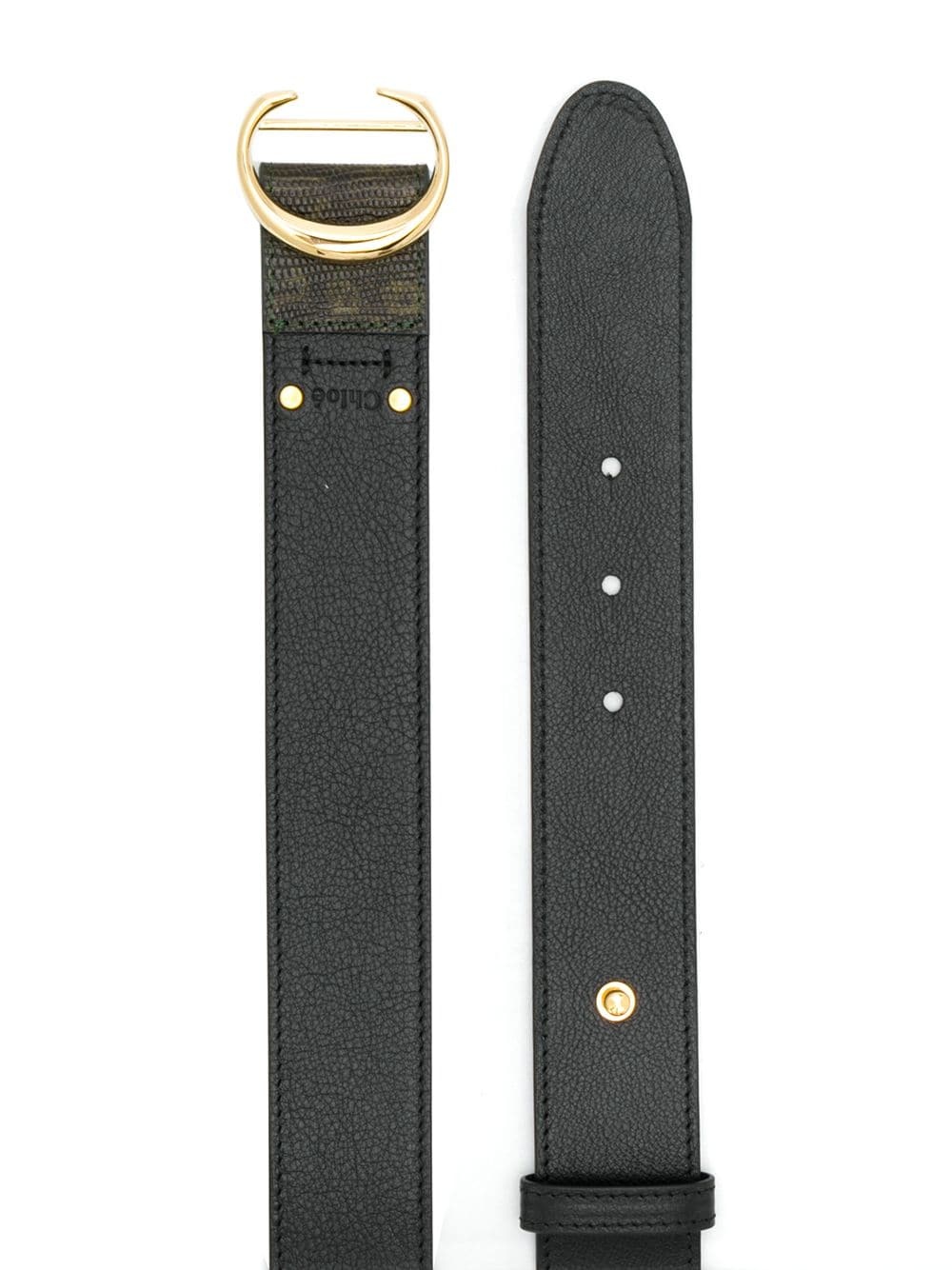 Ceinture buckled belt - 2