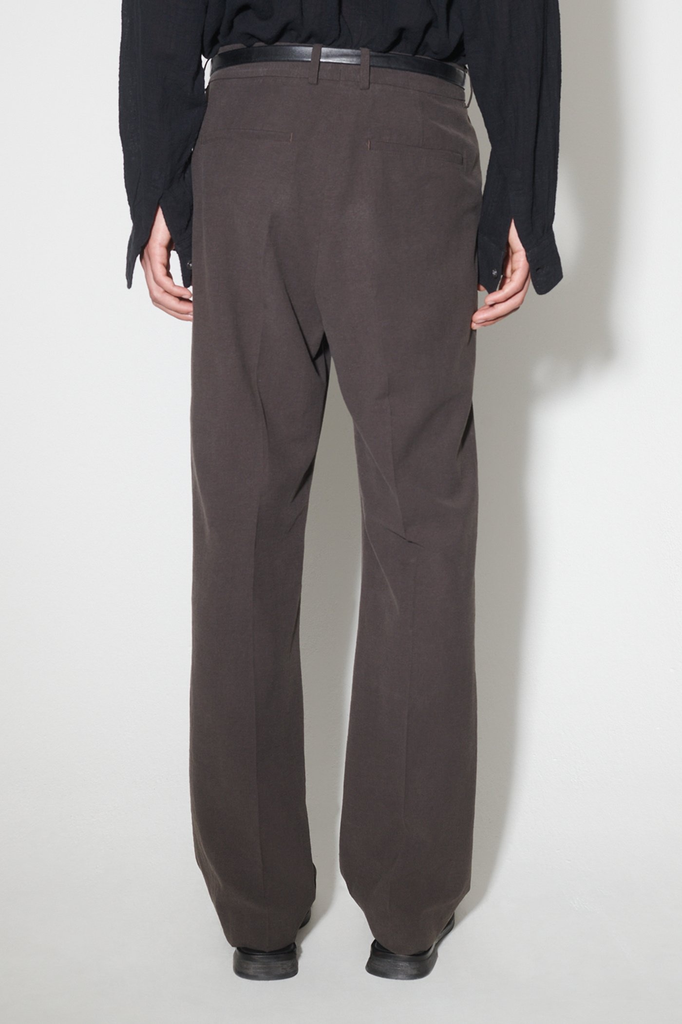 Darien Trouser Oak Brown Futuristic Silk - 3