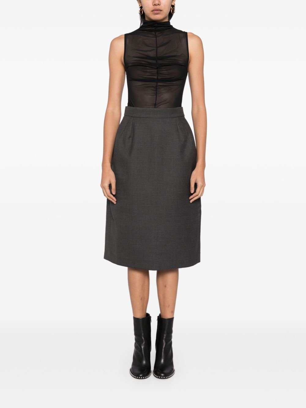 Open Tailored skirt - 2