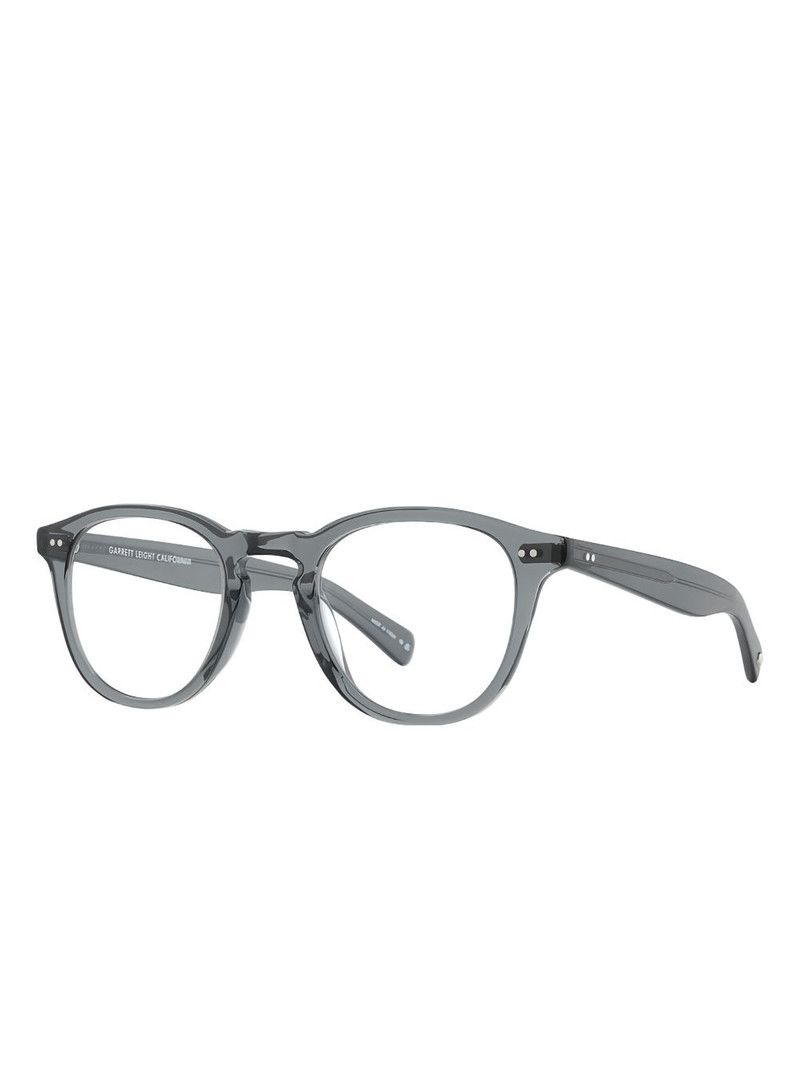 Garrett Leight Hampton round-frame glasses outlook