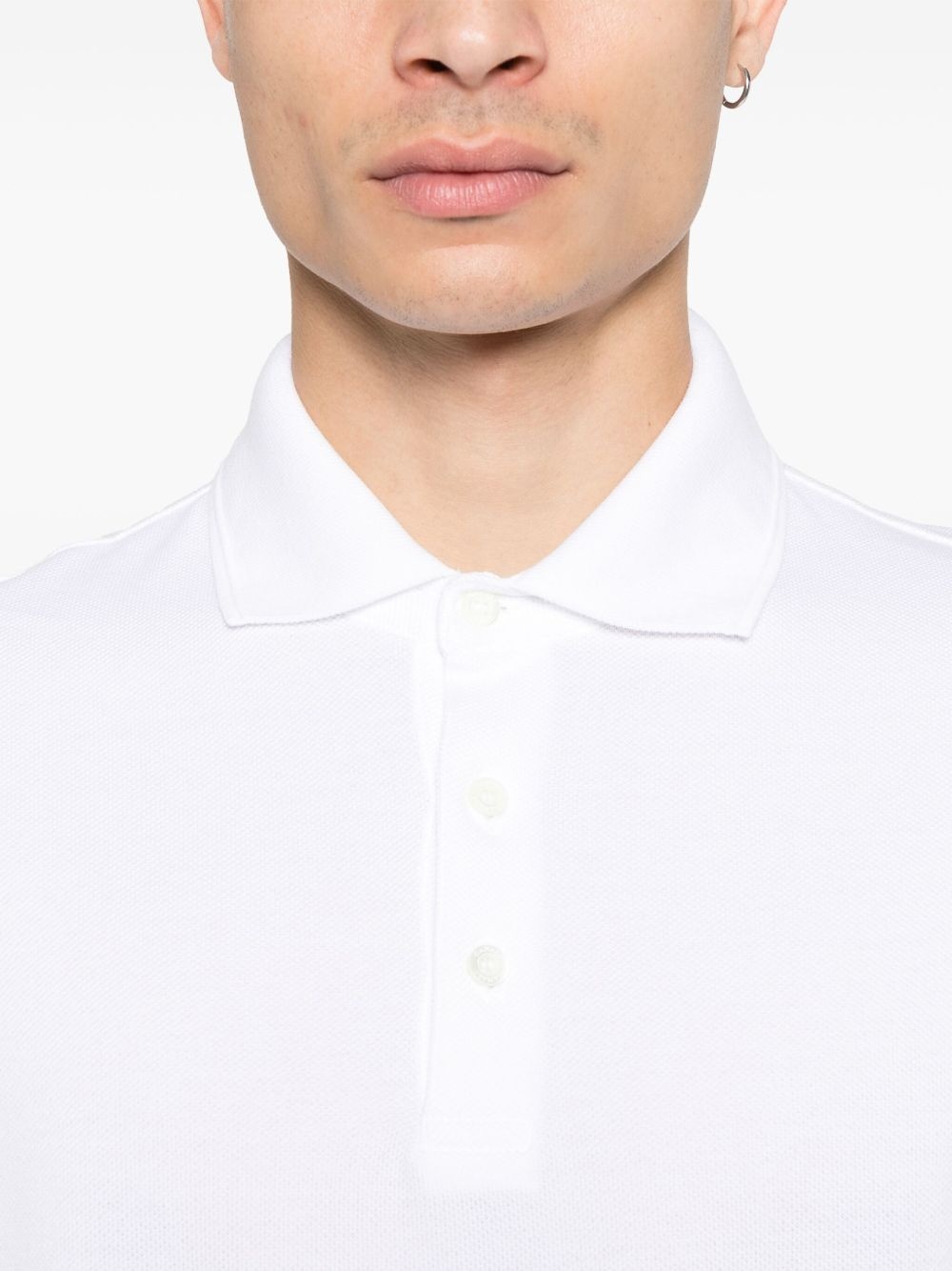 cotton polo shirt - 4