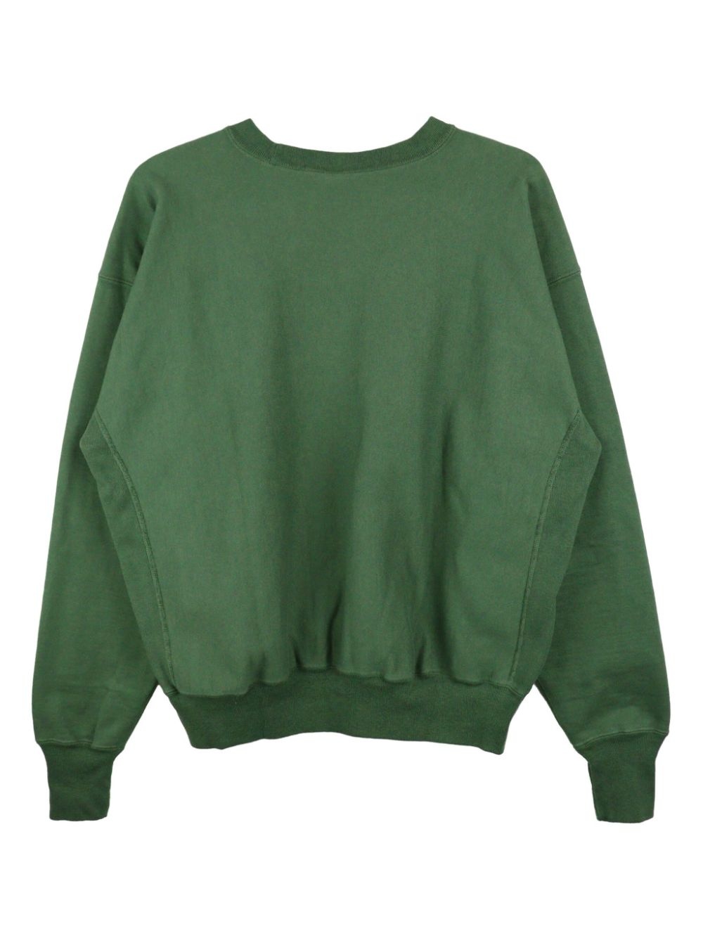 crew-neck cotton-blend sweatshirt - 2