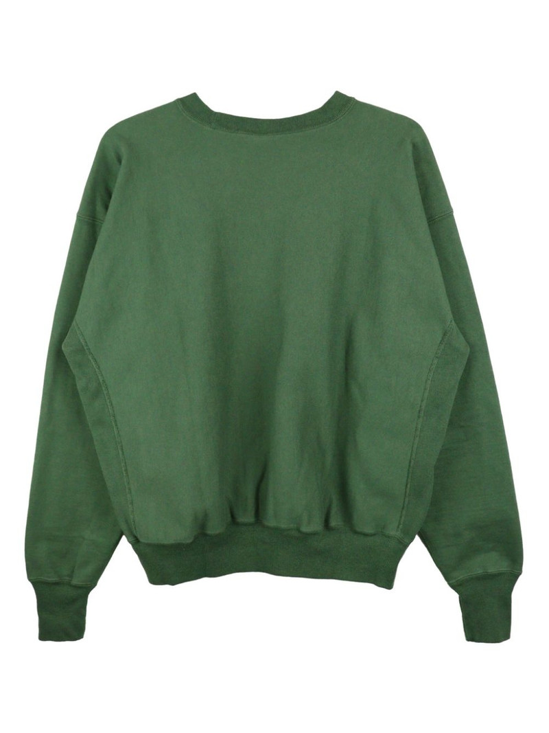 SAINT M×××××× crew-neck cotton-blend sweatshirt outlook